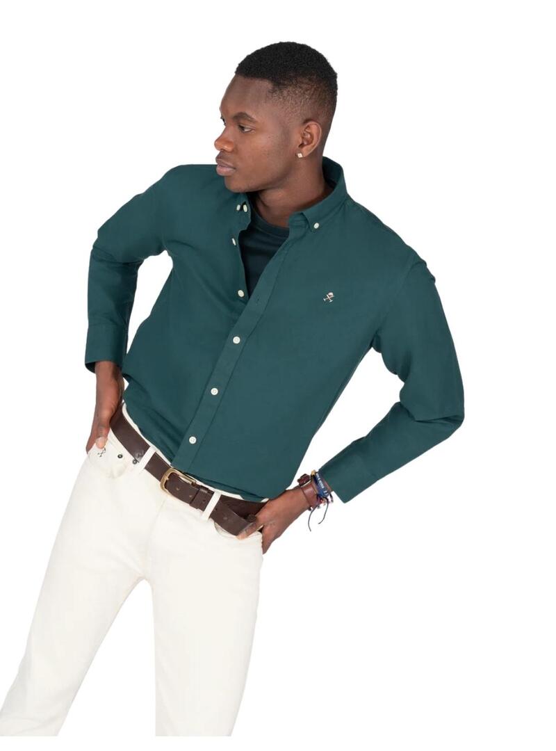 Camisa Icon Colors  Green Bottle