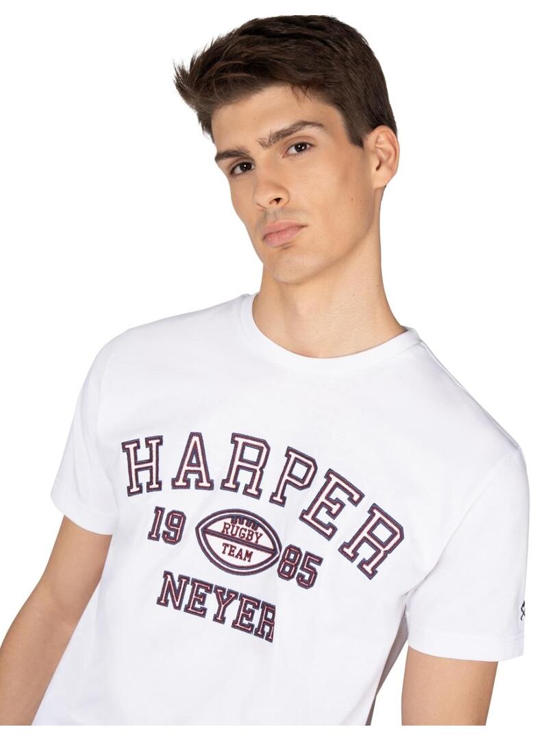 Camiseta  Rugby Blanca