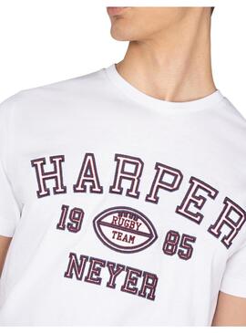 Camiseta  Rugby Blanca