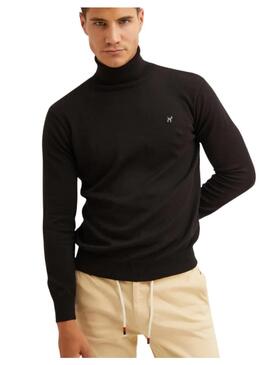 Jersey cuello vuelto marrón