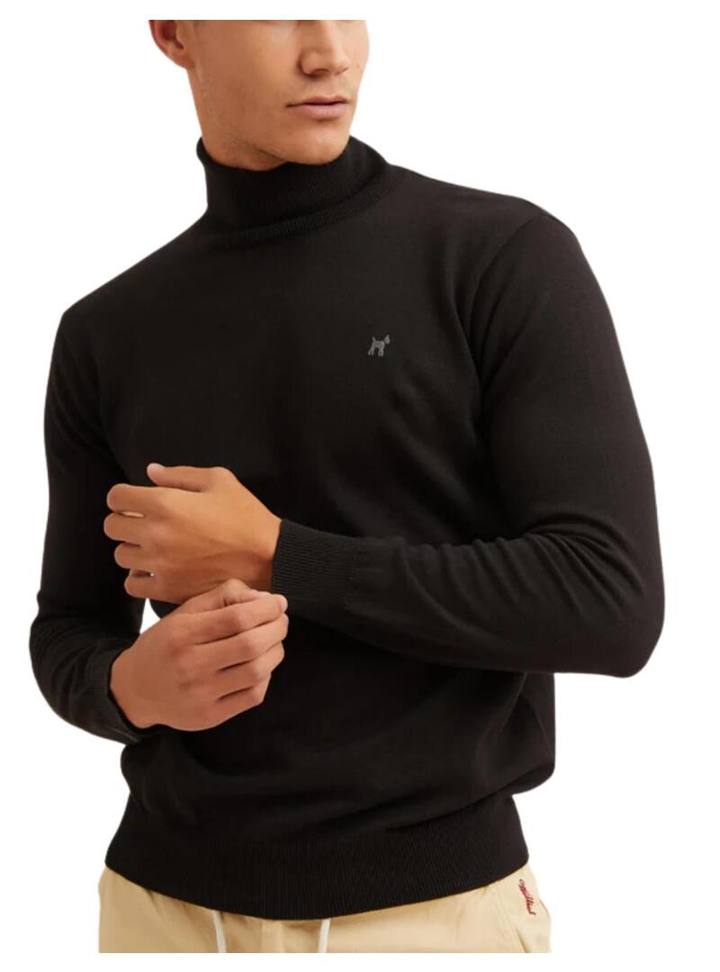 Jersey cuello vuelto marrón
