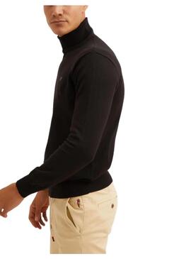 Jersey cuello vuelto marrón